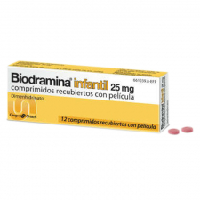 Biodramina Infantil (25 Mg 12 Comprimidos) - Aquilea-Uriach