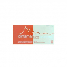 Cinfamar (50 Mg 4 Comprimidos Recubiertos) - Cinfa