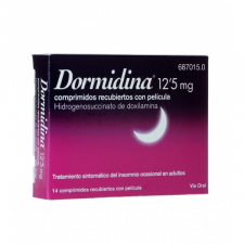 Dormidina (12.5 Mg 14 Comprimidos Recubiertos) - Esteve