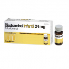 Biodramina Infantil (24 Mg Solucion Oral 5 Monodosis 6 Ml) - Aquilea-Uriach