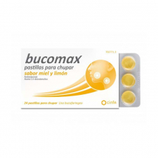 Bucomax (24 Pastillas Para Chupar Miel Y Limon) - Cinfa