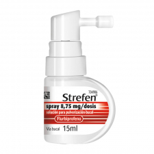 Strefen Spray 8,75 Mg/Dosis Solucion Para Pulverizacion Bucal 1 Frasco 15 Ml