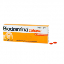 Biodramina Cafeina (4 Comprimidos) - Aquilea-Uriach