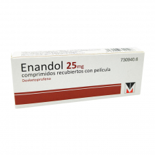 Enandol 25 Mg 10 Comprimidos Recubiertos