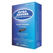 Ultra Adsorb (200 Mg 30 Cápsulas) - Lainco