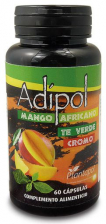 Adipol (Mango Africano,Te Verde,Cromo) 60 Cap.