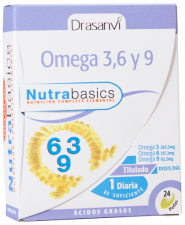 Nutrabasics Omega 3-6-9 24Perlas - Drasanvi