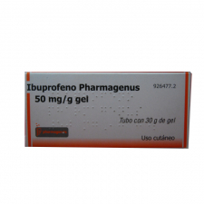 Ibuprofeno Pharmagenus (50 Mg/G Gel Topico 30 G) - Varios