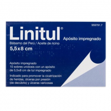 Linitul (10 Apositos Monodosis 5.5 X 8 Cm) - Varios