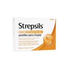 Strepsils Con Vitamina C (24 Pastillas Para Chupar) - Reckitt Benk