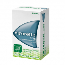 Nicorette (4 Mg 105 Chicles) - Johnson & Johnson