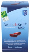 Aceite De Krill Nko 120 Capsulas 100% Natural