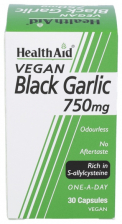 Ajo negro 750 mg 30 Cápsulas Health Aid