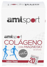 Colágeno + Magnesio Amlsport + Vitamina C
