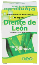 Diente De León De 474 Mg 45 Cápsulas - Farmacia Ribera