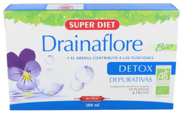 Drainaflore 20 Ampollas Super Diet