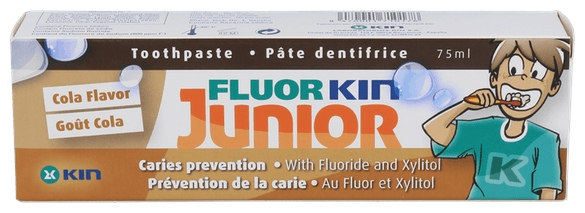 Fluor-Kin Junior Cola Pasta Dentifrica - Kin