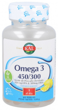 Omega 3 450/300 60 Tabletas Solaray