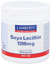 Lecitina Soja 1200 Mg 120 Cápsulas Lamberts - Lamberts