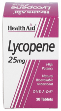 Licopeno 25 mg 30 Comprimidos - Health Aid