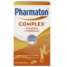 Pharmaton Complex 30 cápsulas vitaminas energía ginseng - Sanofi