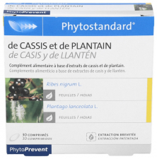 Phytostandard Cassis Y Llanten 30 Comprimidos Pileje