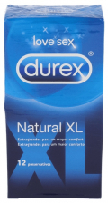 Preservativos Durex XL 12 Und.
