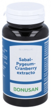 Sabal Pygeum - Cranberry Extracto 60V Cap.  - Bonusan
