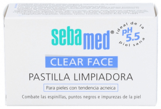 Sebamed Limpiador Pastilla Clear Face 100 G - Leti