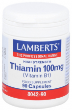 Vitamina B-1 100 Mg.(Tiamina) 90 Cap.  - Lamberts