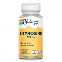 Solaray L-Tirosina 500Mg. 50 Cápsulas
