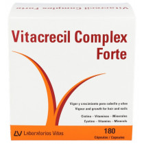 Vitacrecil Complex Forte 180 Cápsulas