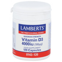 Vitamina D3 4000Ui 120 Capsuals Lamberts